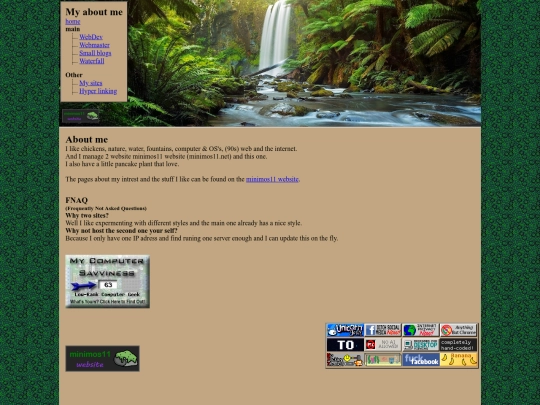 webmaster screenshot