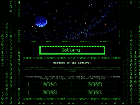 Galleries/Galleryhome screenshot