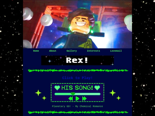 Rex screenshot