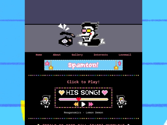 Spamton screenshot