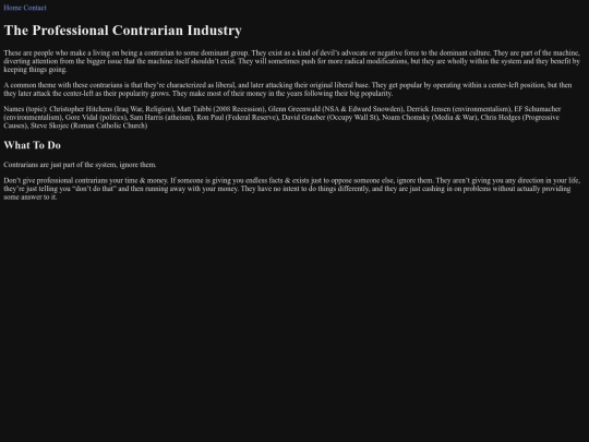 contrarians screenshot