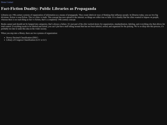 libraries screenshot