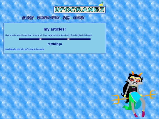 ramblings screenshot