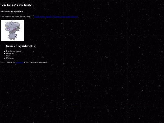 myfirstweb screenshot