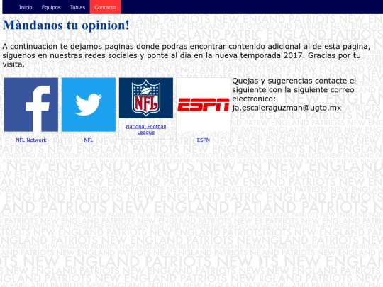 Contacto screenshot