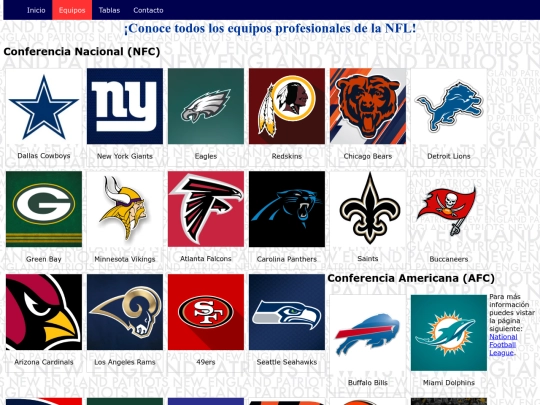 Equipos screenshot