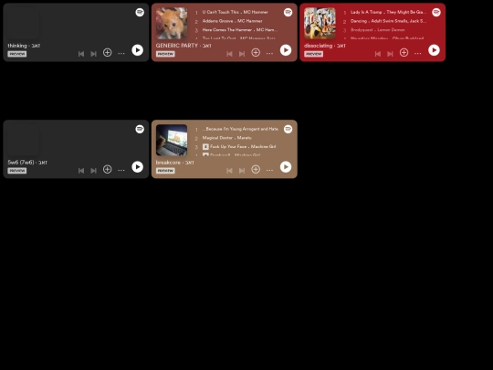 mixtapes screenshot