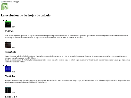 LineaDeTiempo screenshot