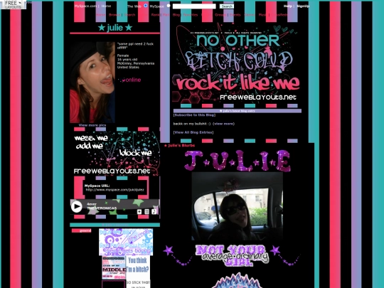 julie screenshot