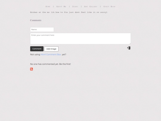 guestbook screenshot
