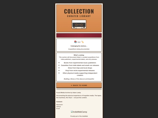 collection screenshot