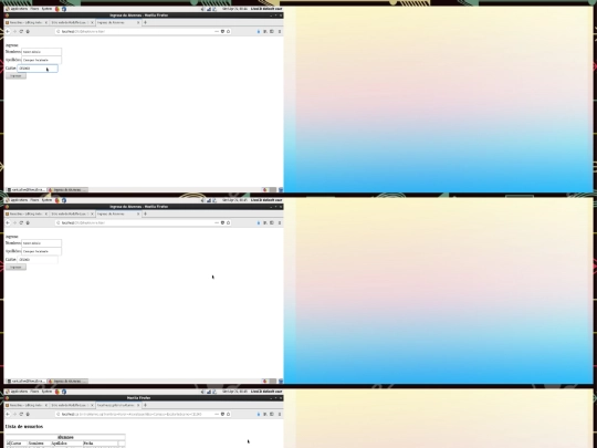 insAlumno screenshot
