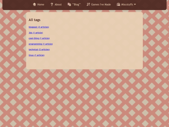 blog/browse screenshot