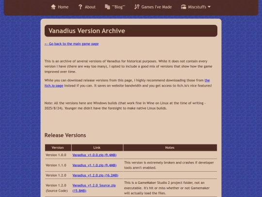 games/vanadius/downloads screenshot
