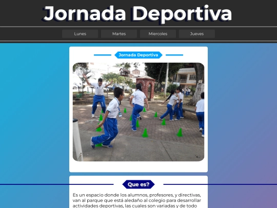 Colegio/viernes screenshot