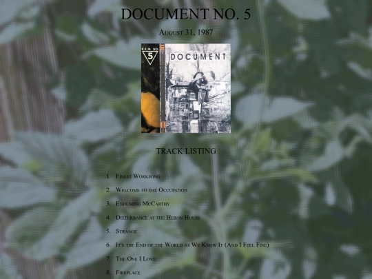 Music Pages/R.E.M./Document screenshot