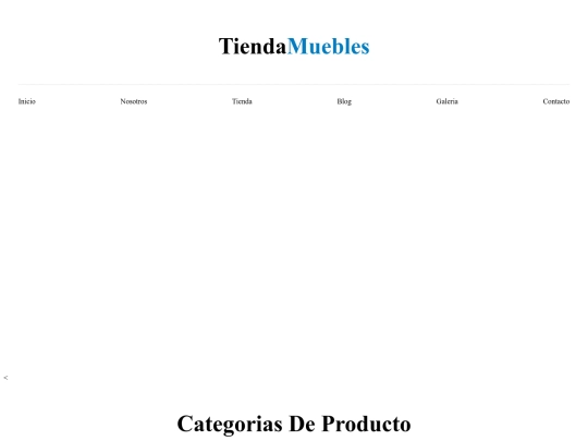tienda/Inicio screenshot