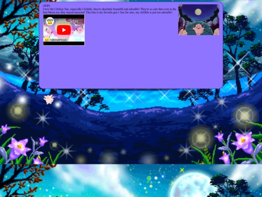 clefablepage screenshot
