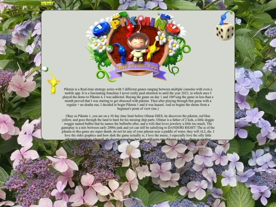 pikminpage screenshot