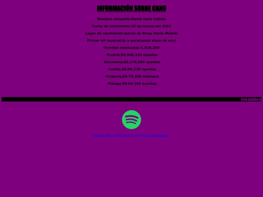 cano-infoautor screenshot