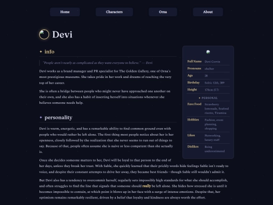 characters/devi screenshot