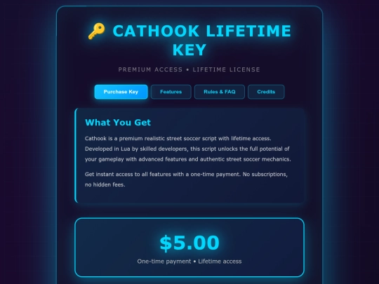 cathook_sales_page screenshot
