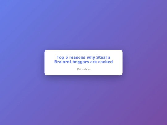 top 5 reasons screenshot