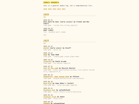 cabinet/logs/media screenshot