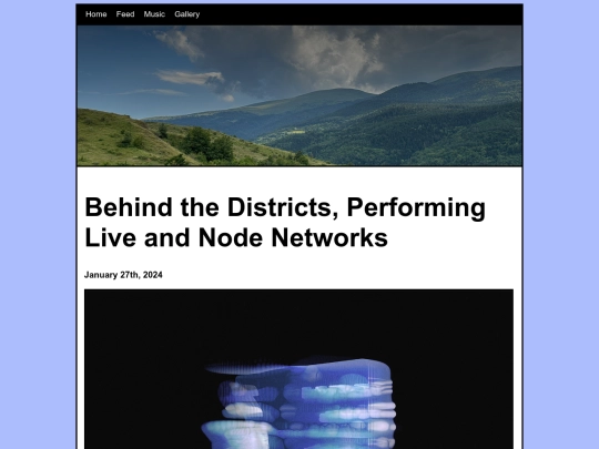 newsfeed/districts screenshot