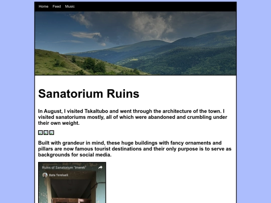 newsfeed/sanatorium-ruins screenshot
