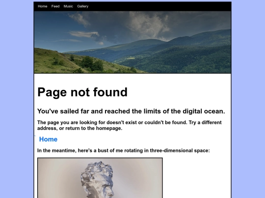 not_found screenshot