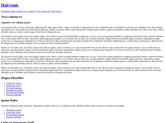 twocolumn1 screenshot