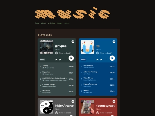 music screenshot