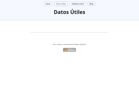 datosutiles screenshot
