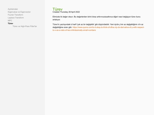 Türev/Türev screenshot