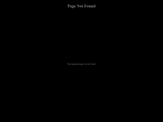 not_found screenshot