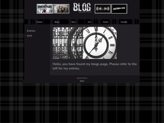 blog screenshot