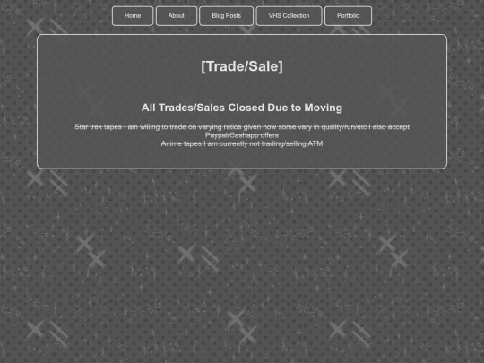 trades screenshot