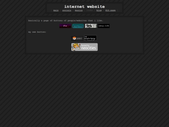 links screenshot