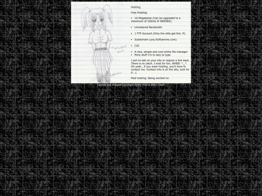 fluffyanime/hosting screenshot