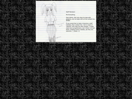 fluffyanime/staff screenshot