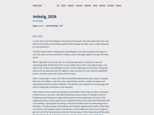 spirit/imbolg_2026 screenshot