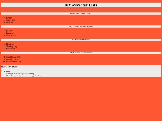 classwork/favorites screenshot