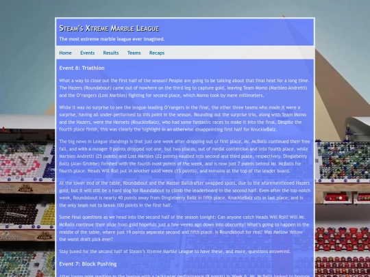 recaps screenshot