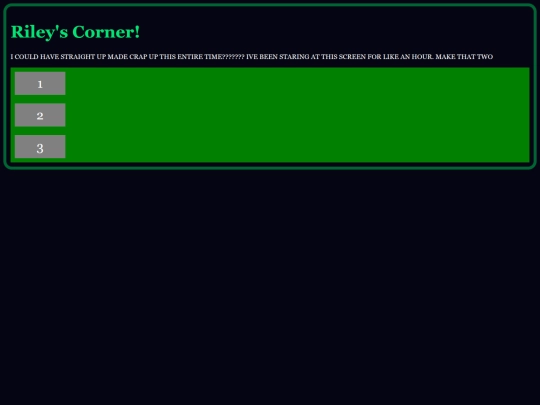 blog screenshot