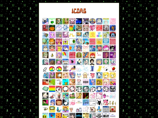 icons screenshot