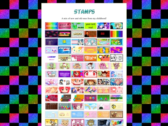 stamps screenshot