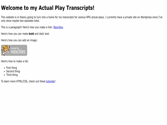 index screenshot