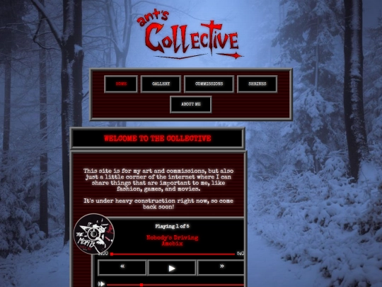homepage screenshot