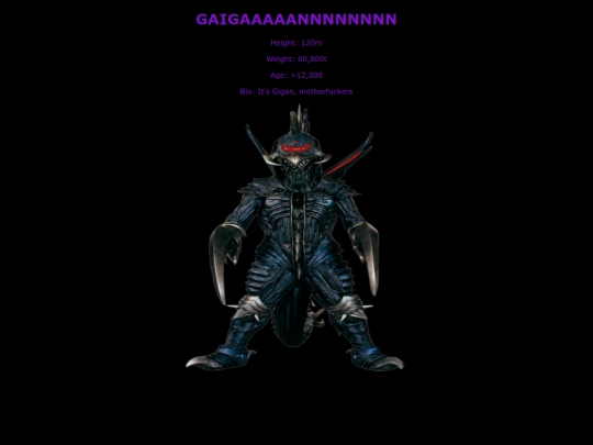 Gigan screenshot